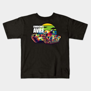 Churchill AVRE Infantry Tank Kids T-Shirt